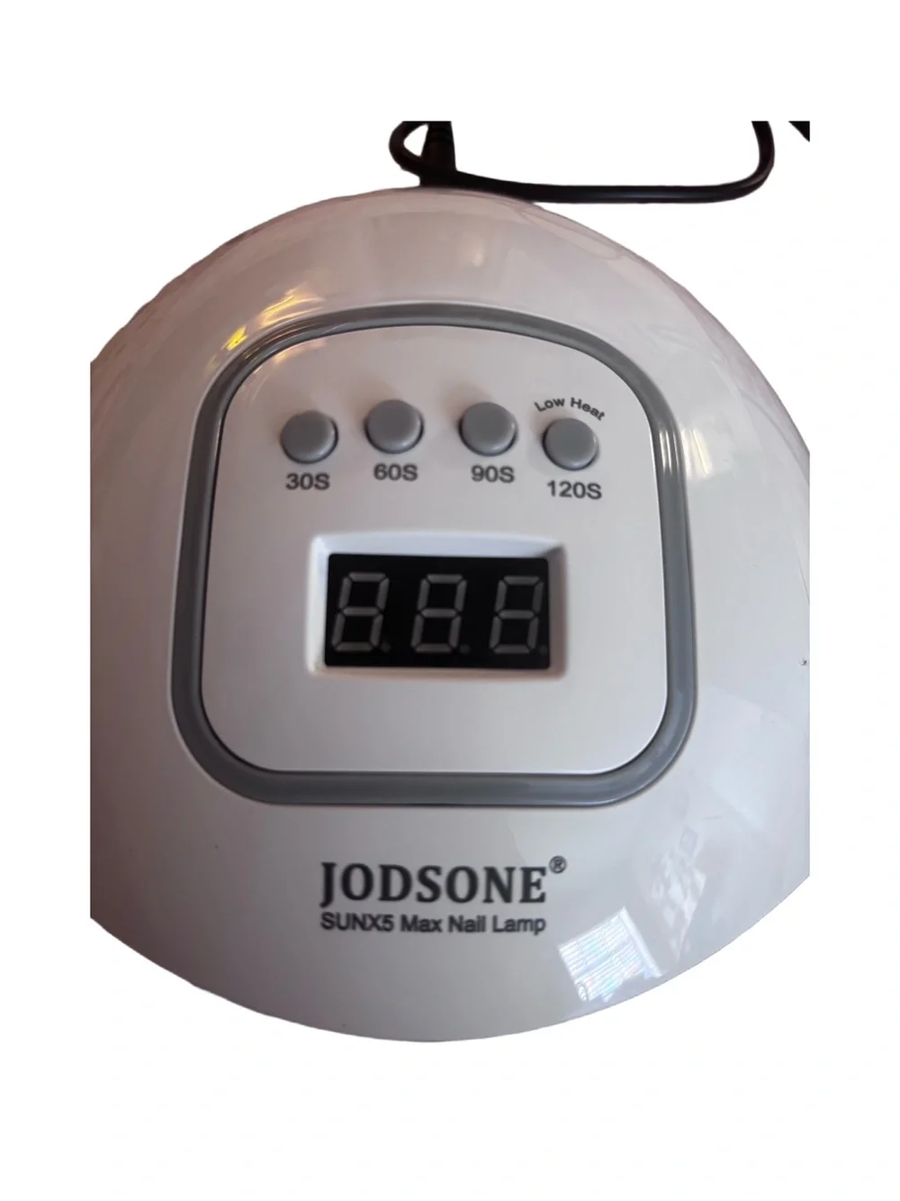 Jodsone White UV/LED Nail Lamp with Digital Timer